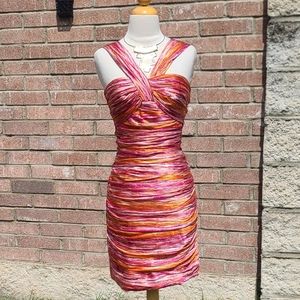 Carmen Maec Valvo sexy date night dress